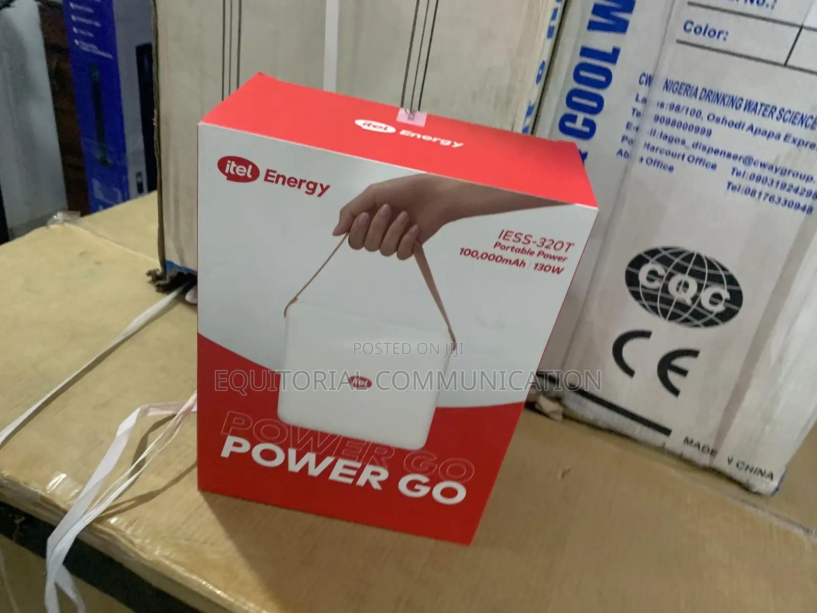 Itel Energy Iess-320t Portable Energy Station for Outdoor Activities