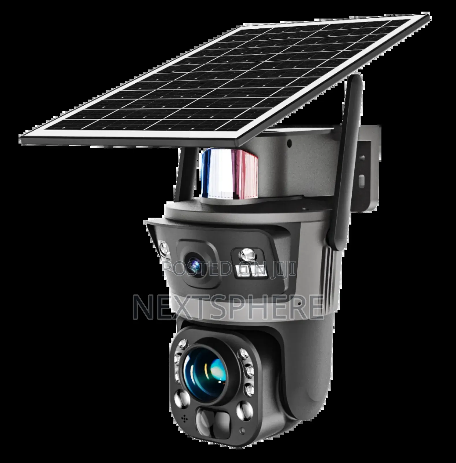 40x Zoom Dual Lens Solar PTZ Camera - Ubox Aop 8mp Thermal Imaging