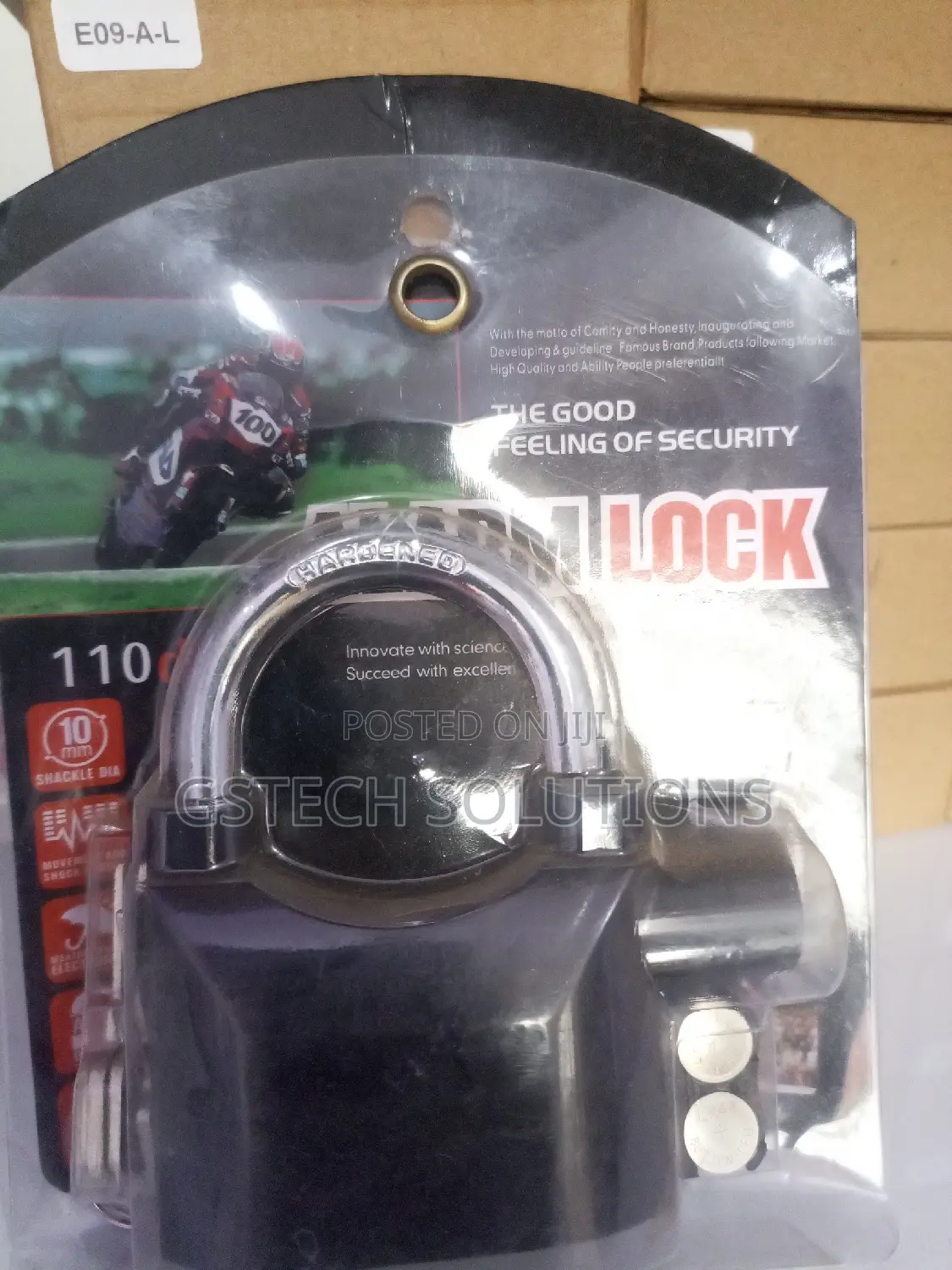 Anti Theft Intelligent Waterproof Security Alarm Lock