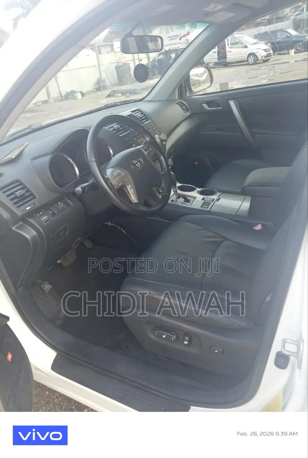 Toyota Highlander Sport 2009 White