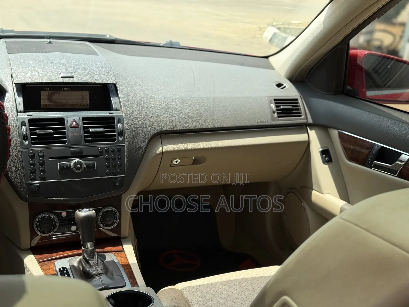 Mercedes-Benz C300 Sport Sedan RWD (3.0L 6cyl 6M) 2011 Red