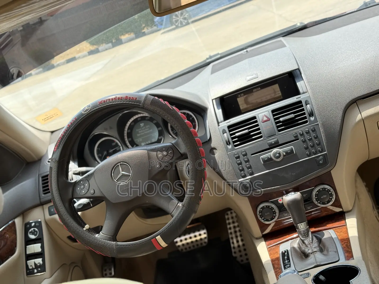 Mercedes-Benz C300 Sport Sedan RWD (3.0L 6cyl 6M) 2011 Red