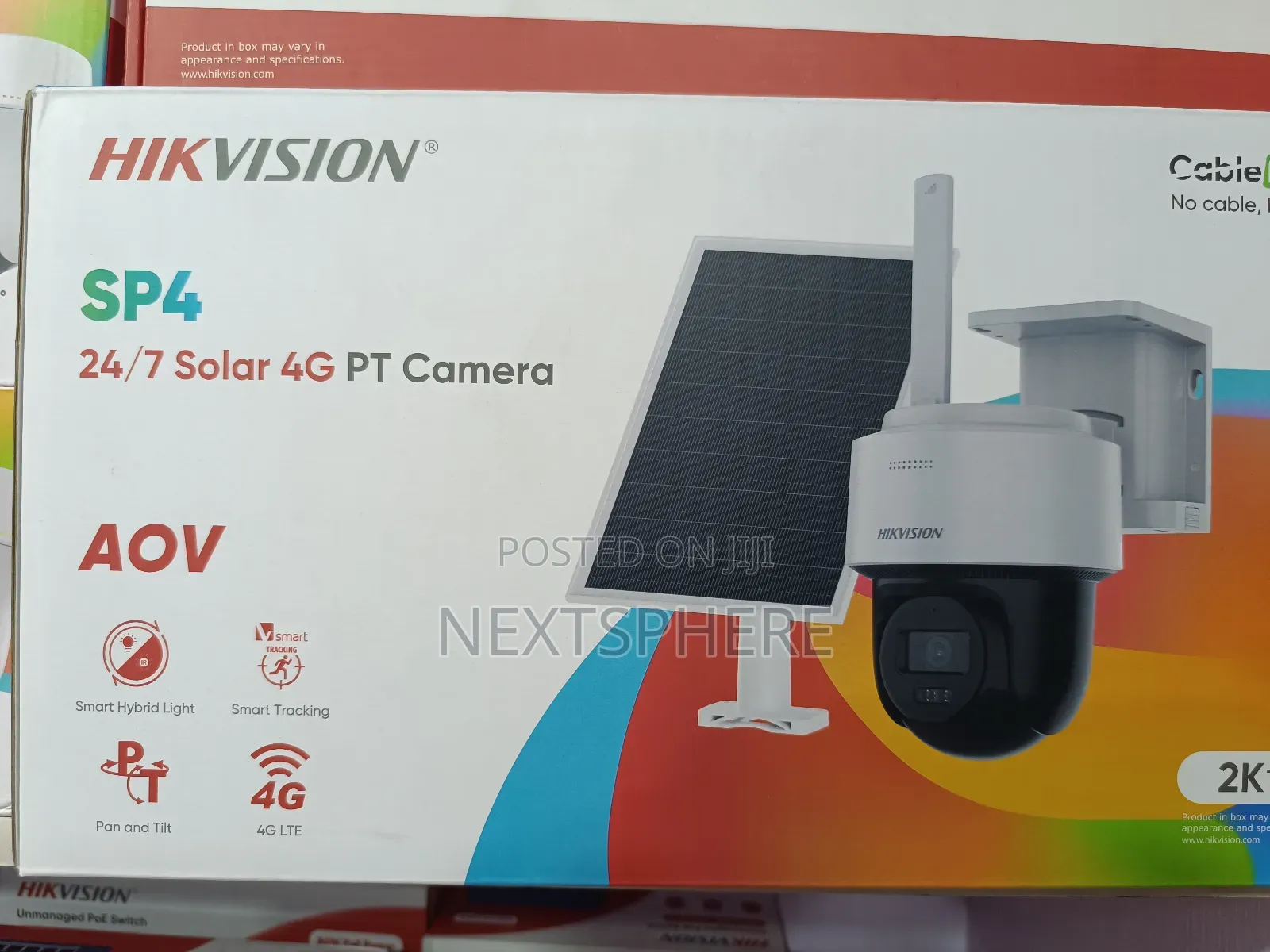 Hikvision Solar Security Camera -Sp4, Aov, Pt