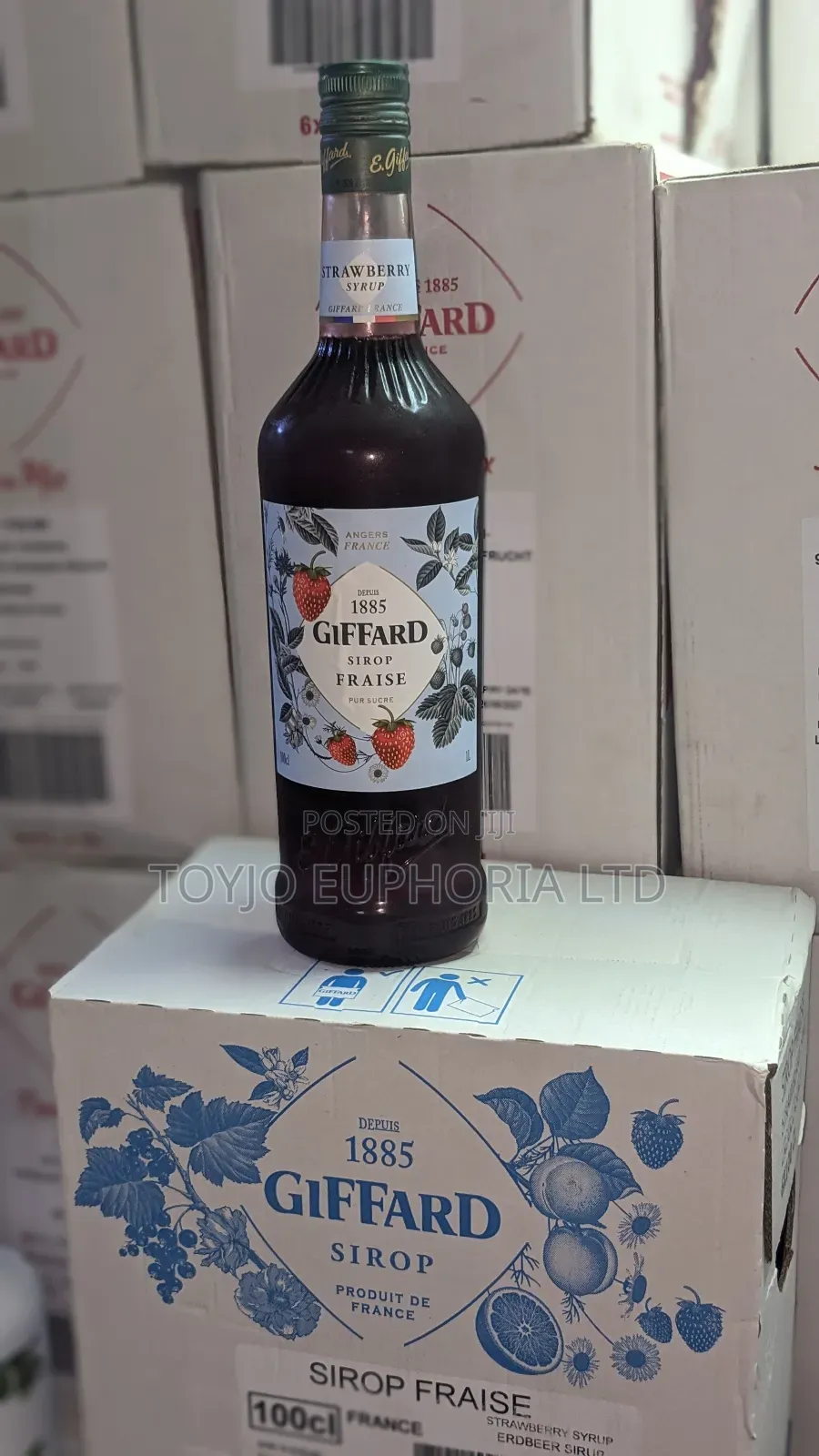Giffard Syrups "Fraise" (1 Litre)
