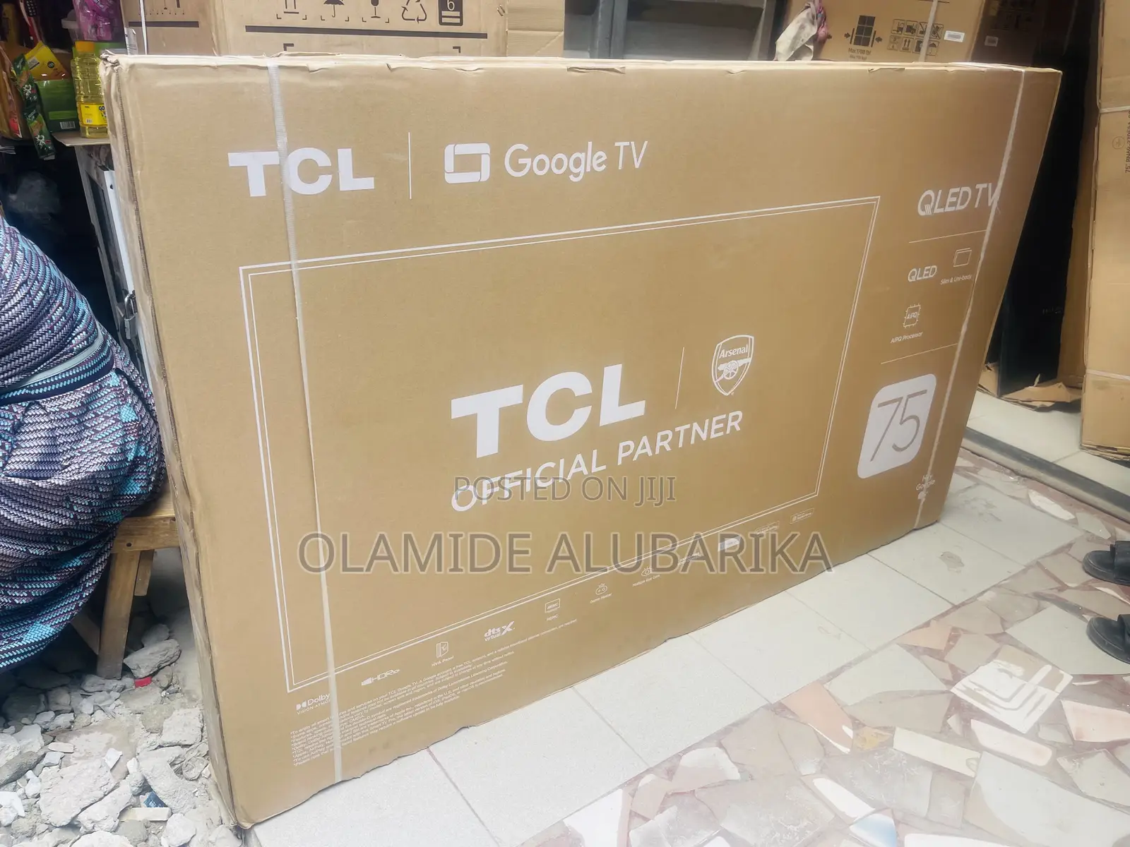 Tcl 75” Qled 4k Quantum Dot Technology, Google Tv Os, And Dolby Atmos