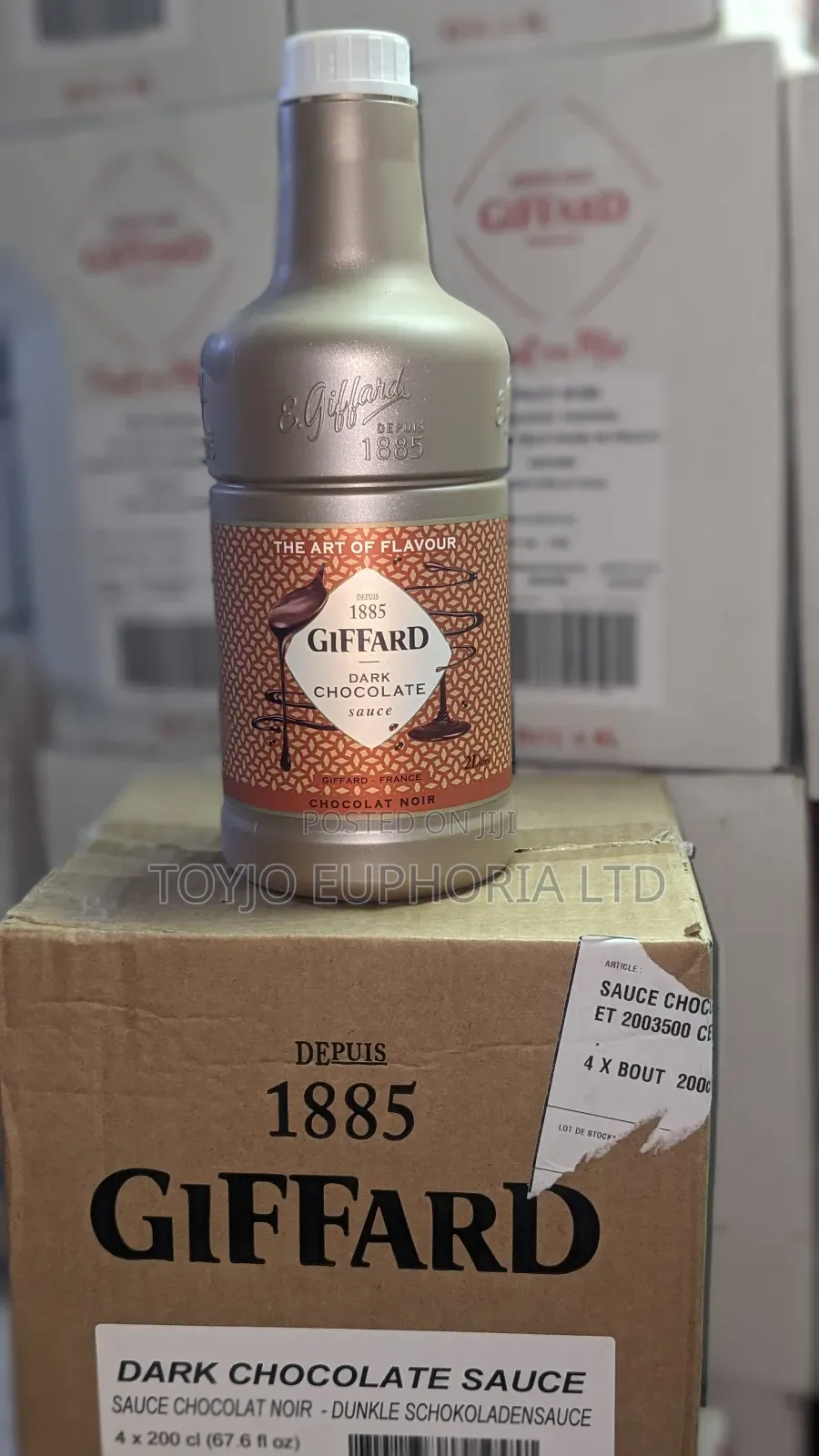 Giffard Sauce "Dark Chocolate" (2 Litre)