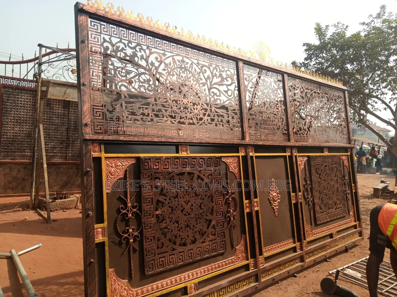 Wrought Iron Gate