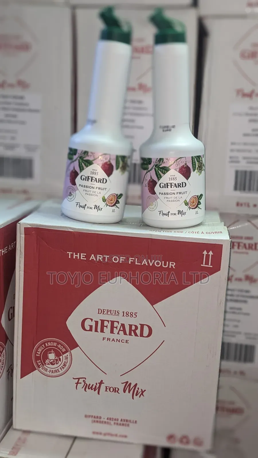 Giffard Puree "Passion Fruit" (1 Litre)