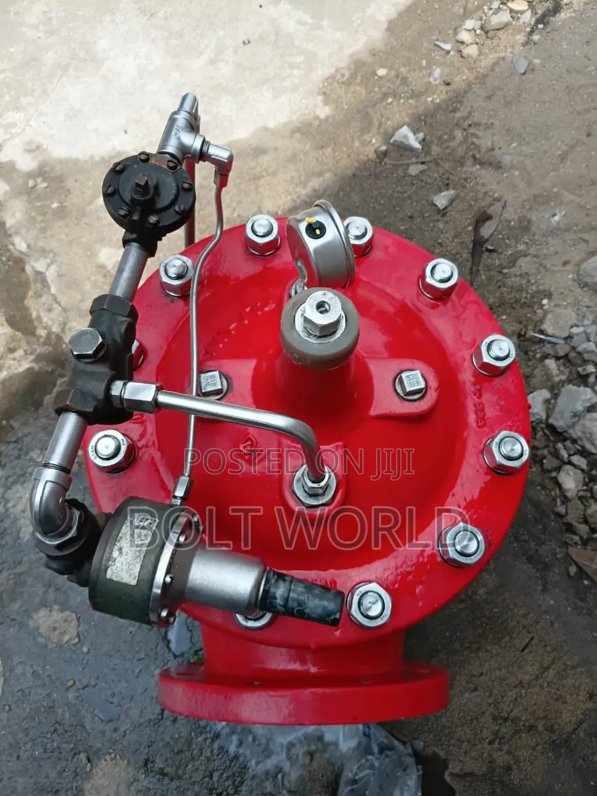 6" PVC Valve for Oil Maintenance