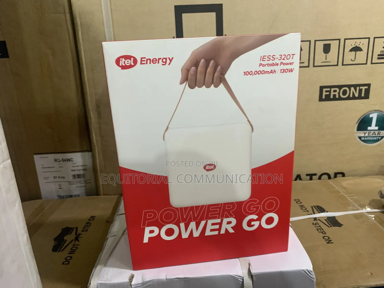 Itel Energy Iess-320t Travel Friendly Portable Power Station