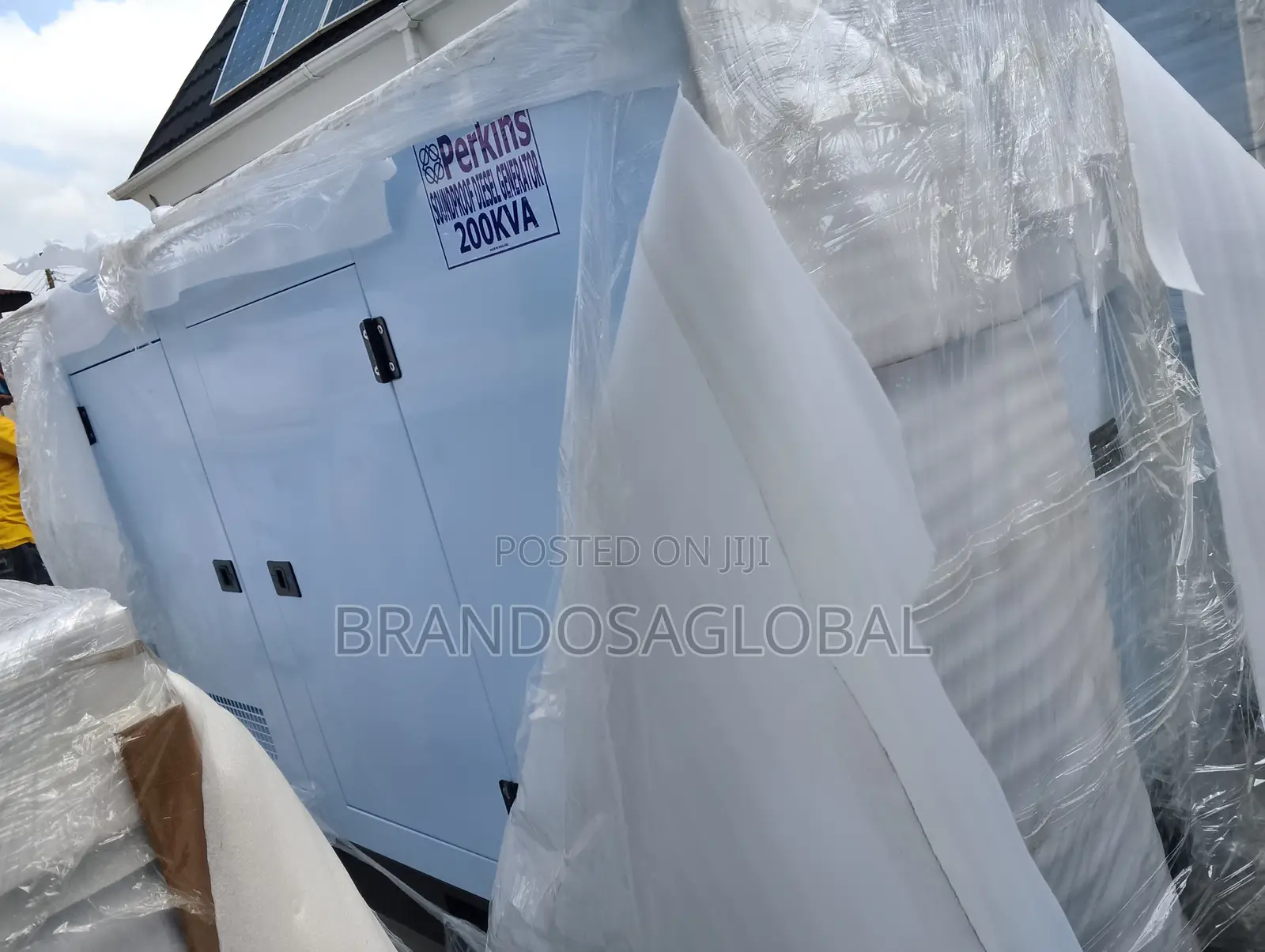Perkins 200kva Generator – Silent Heavy Load Power Equipment