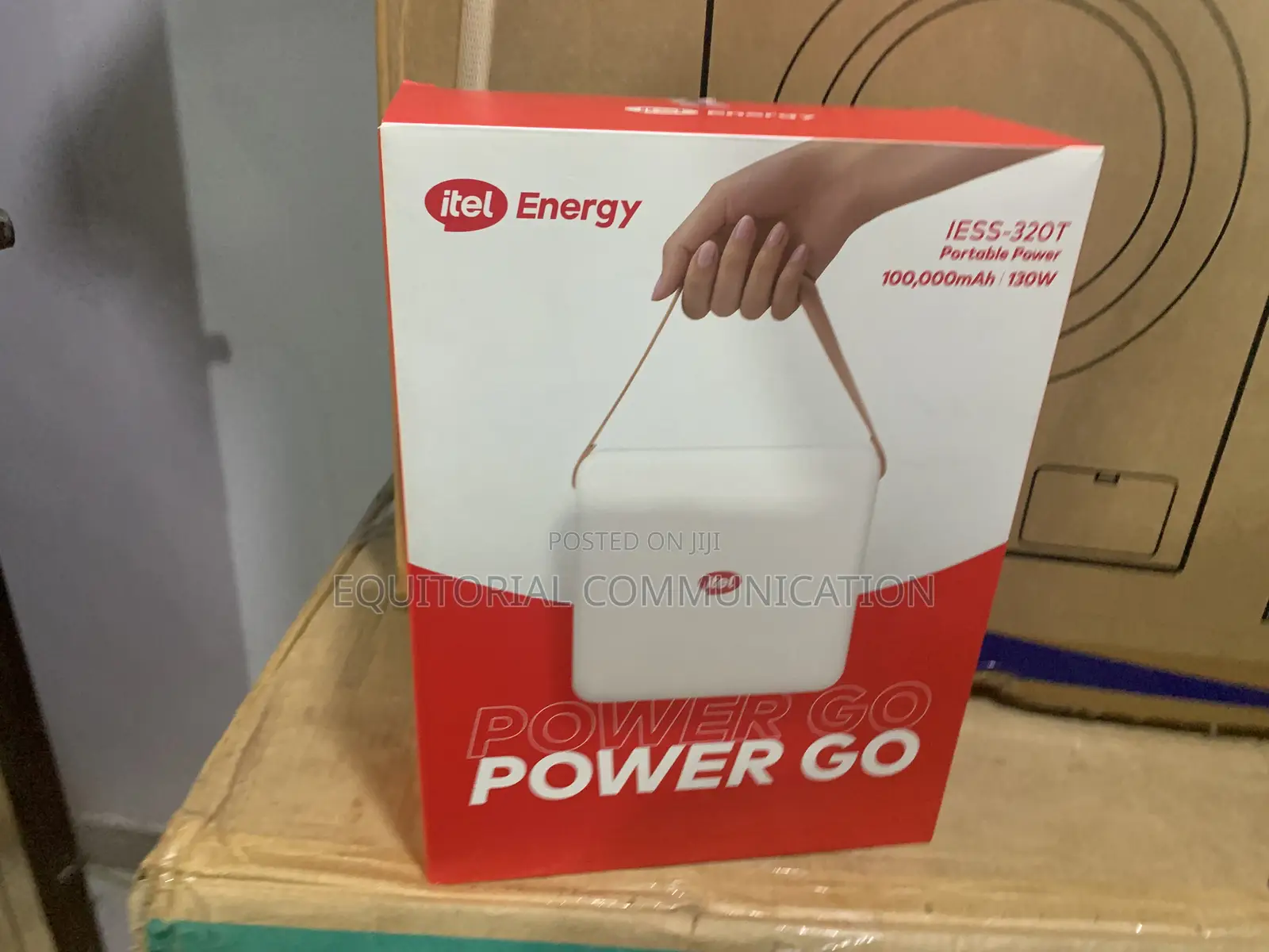 Itel Energy Iess-320t Solar Charging Portable Battery Station