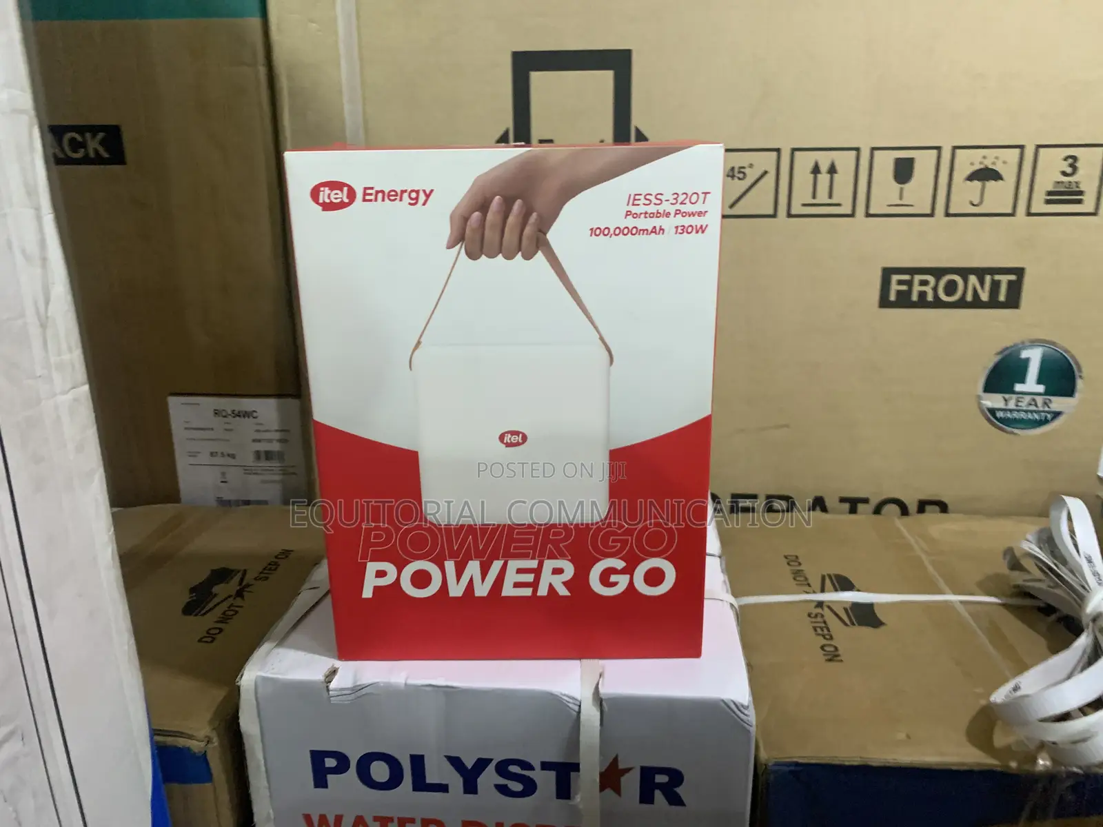 Itel Energy Iess-320t Solar Charging Portable Battery Station