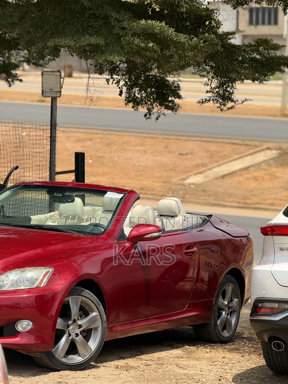 Lexus IS 250 C 2010 Red