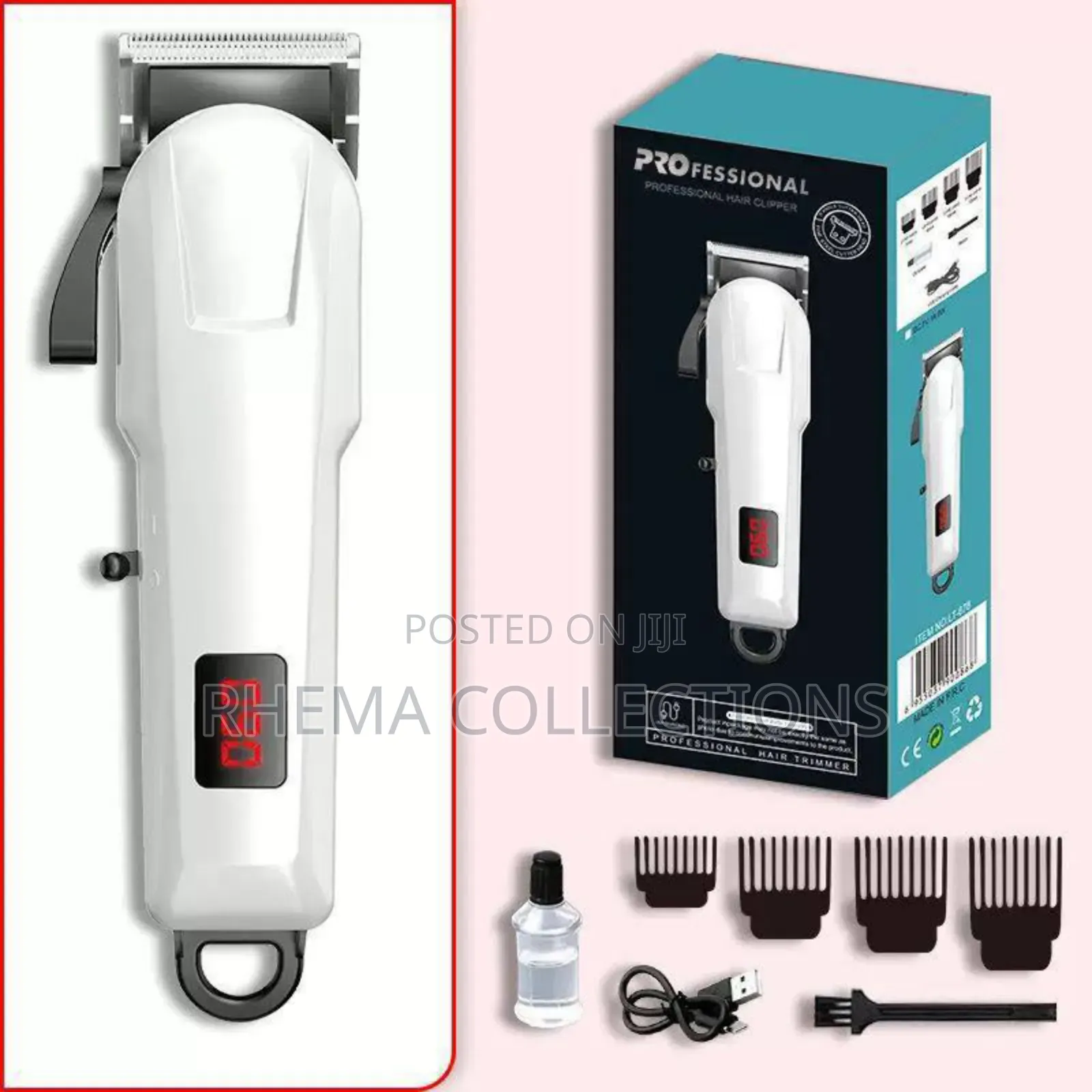 High Quality Professional Rechargeable Hair Clipper