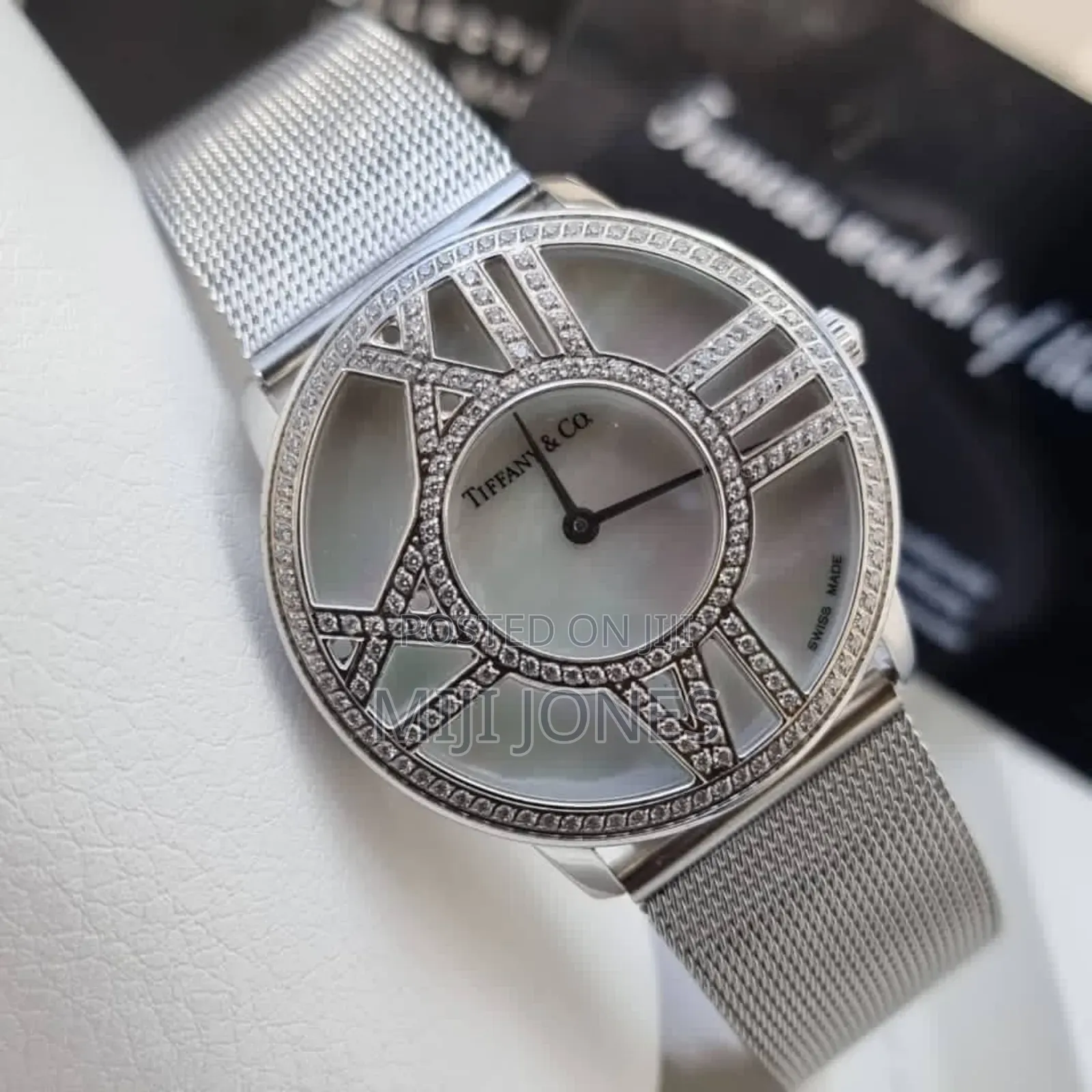 Tiffany & Co Inspired Mesh Chain Watch