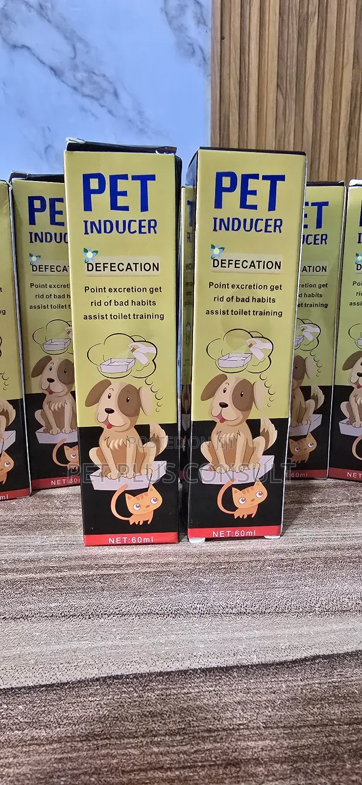 Pet Potty Inducer Spray for Defecation
