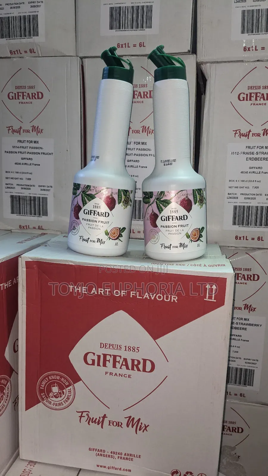 Giffard Puree "Strawberry" (1 Litre)
