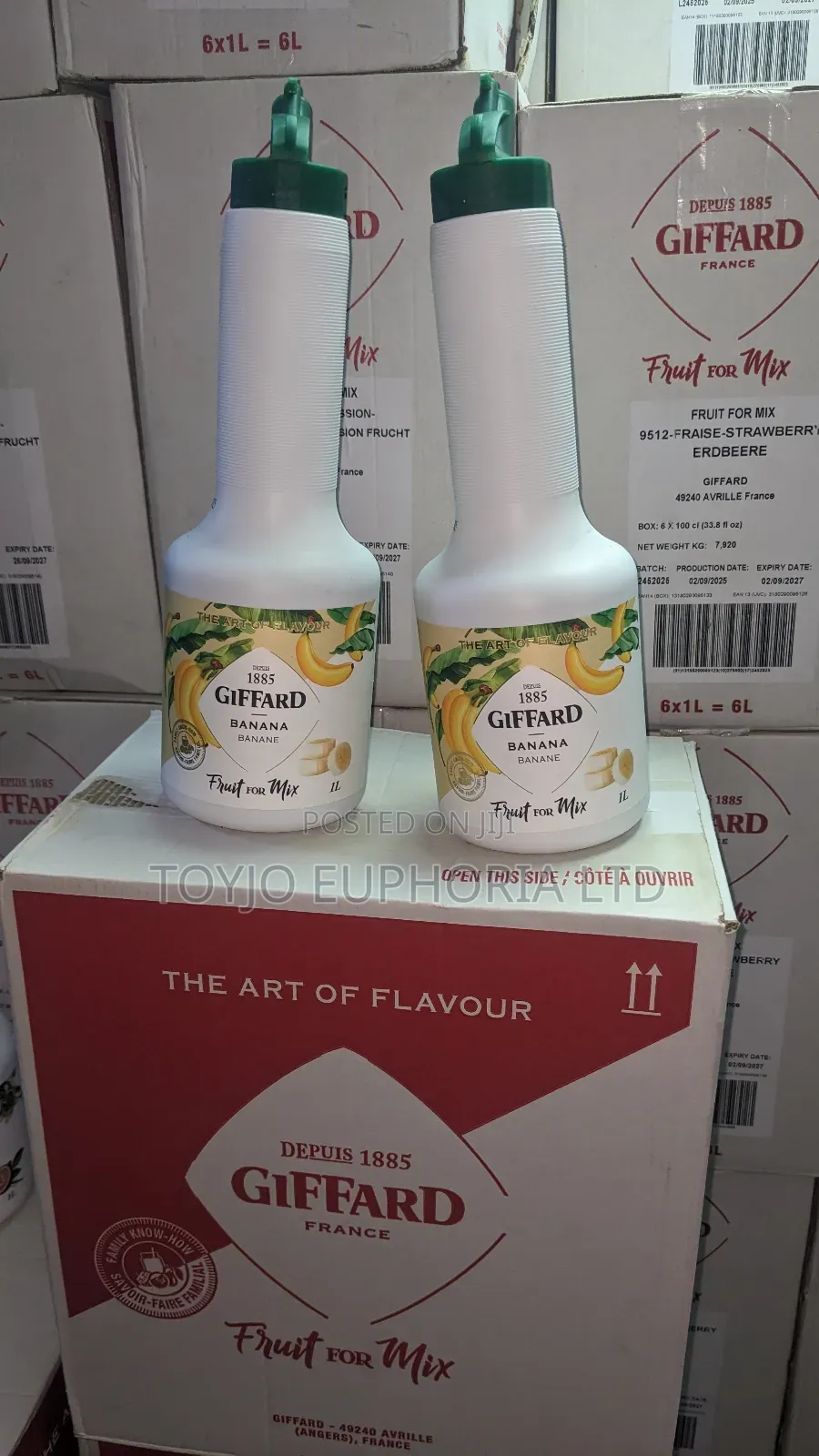 Giffard Puree "Banana" (1 Litre)