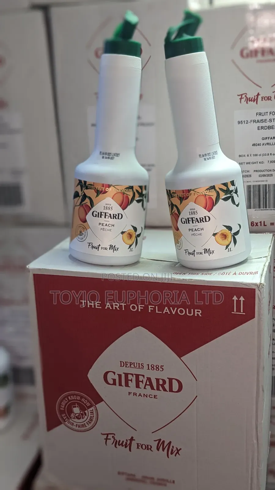 Giffard Puree "Peach" (1 Litre)