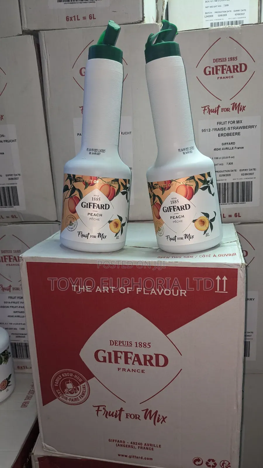 Giffard Puree "Peach" (1 Litre)