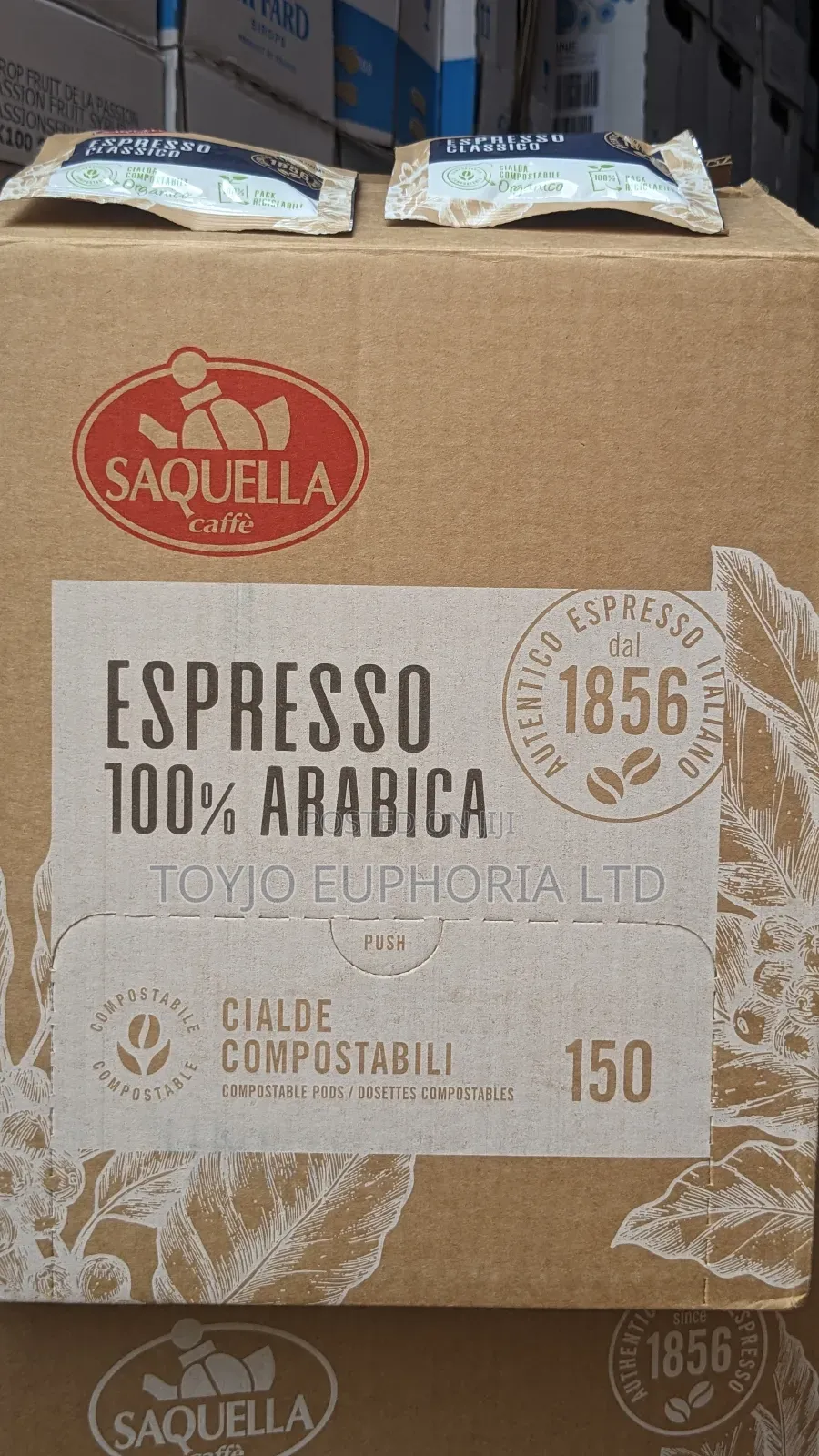 Saquella Arabica Pod 6.7grx (150 Cialde)