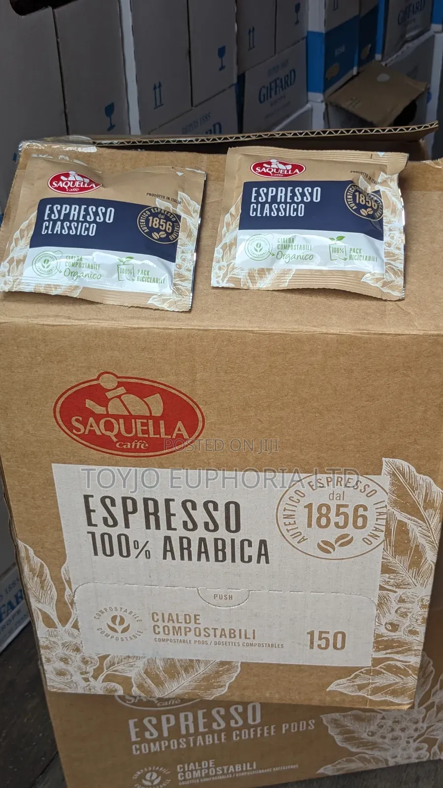 Saquella Arabica Pod 6.7grx (150 Cialde)