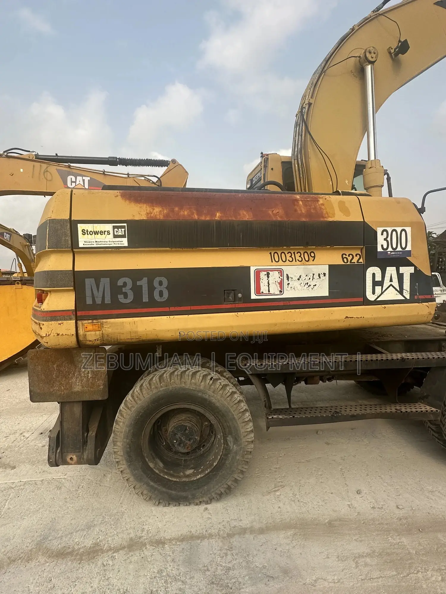 Excavator M318 for Sale: Price 145m Naira