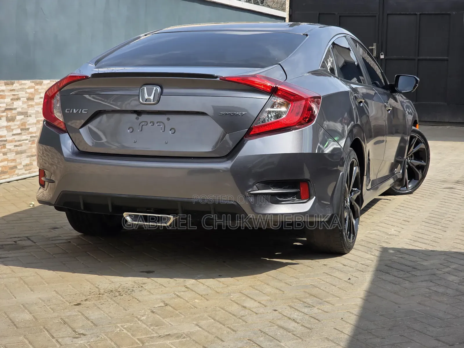 Honda Civic Sport Coupe 2020 Gray