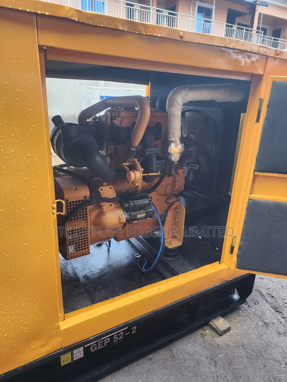 50kva Mantrac Cat Portable Ecoplus Uk Perkins Soundproof Generator.