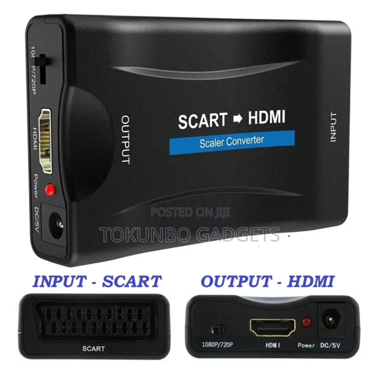 Scart to Hdmi Converter