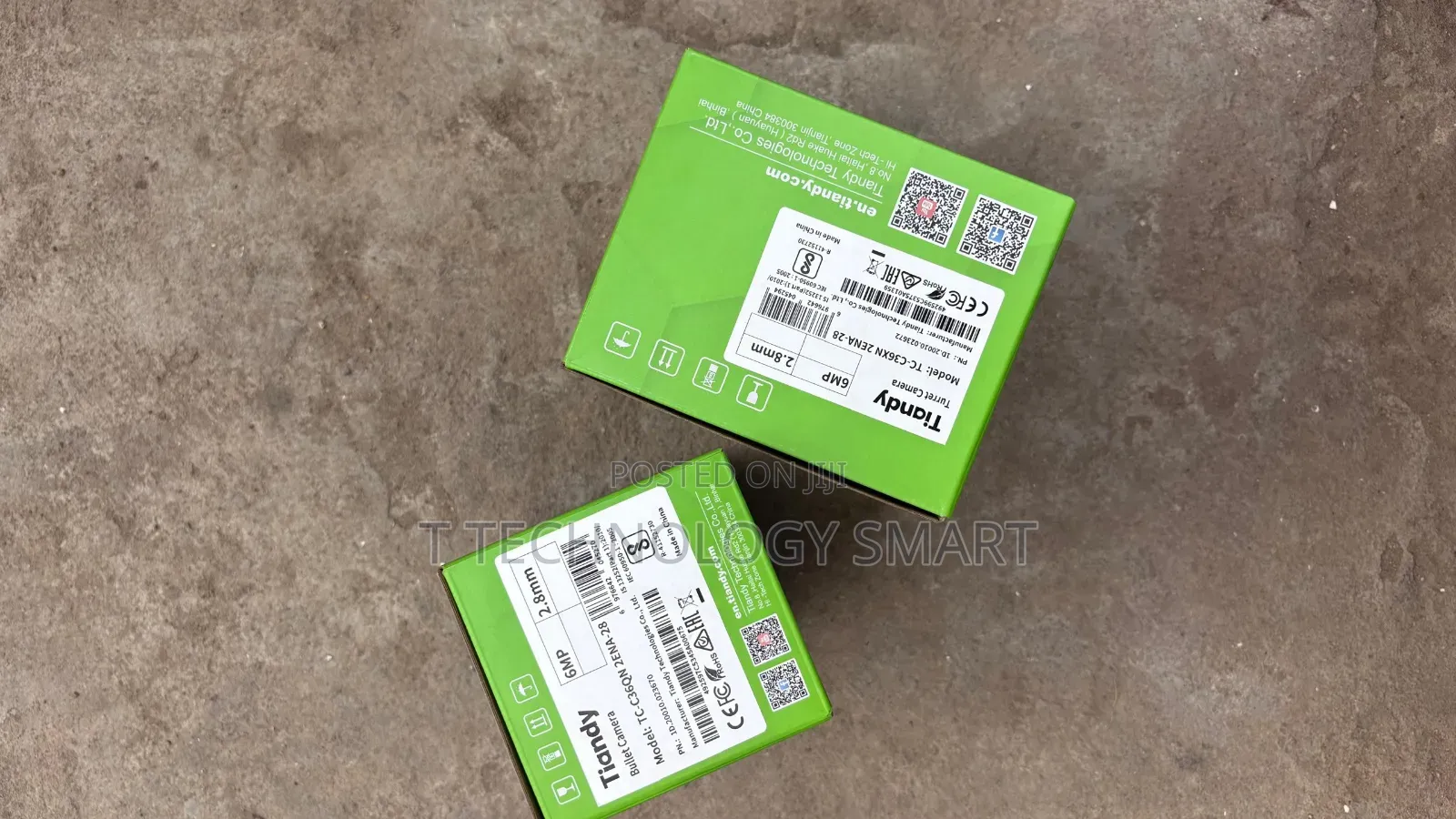 6mp Tiandy Colorvu Indoor and Outdoor Ip