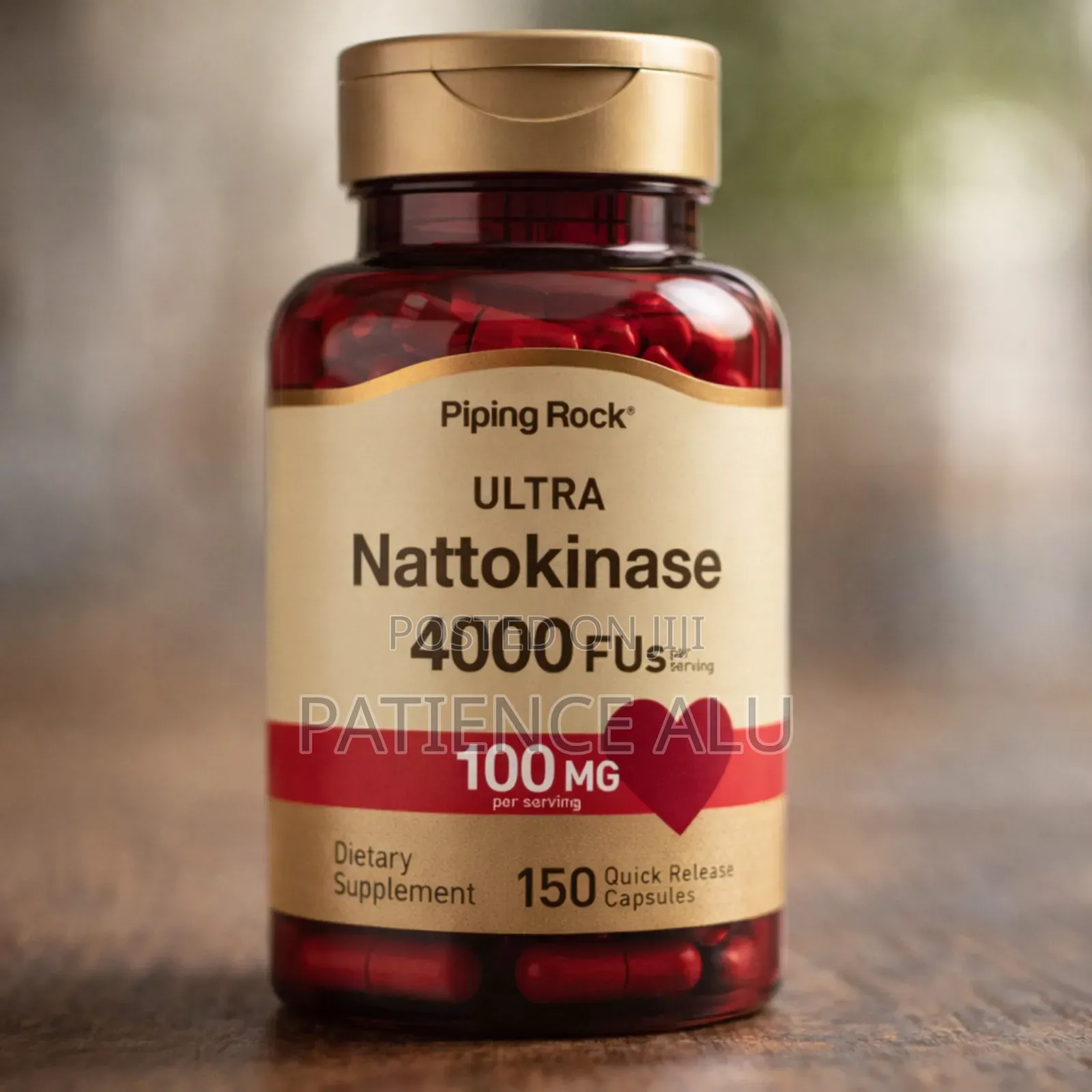 Nattokinase 4000fu. 150 Capsules