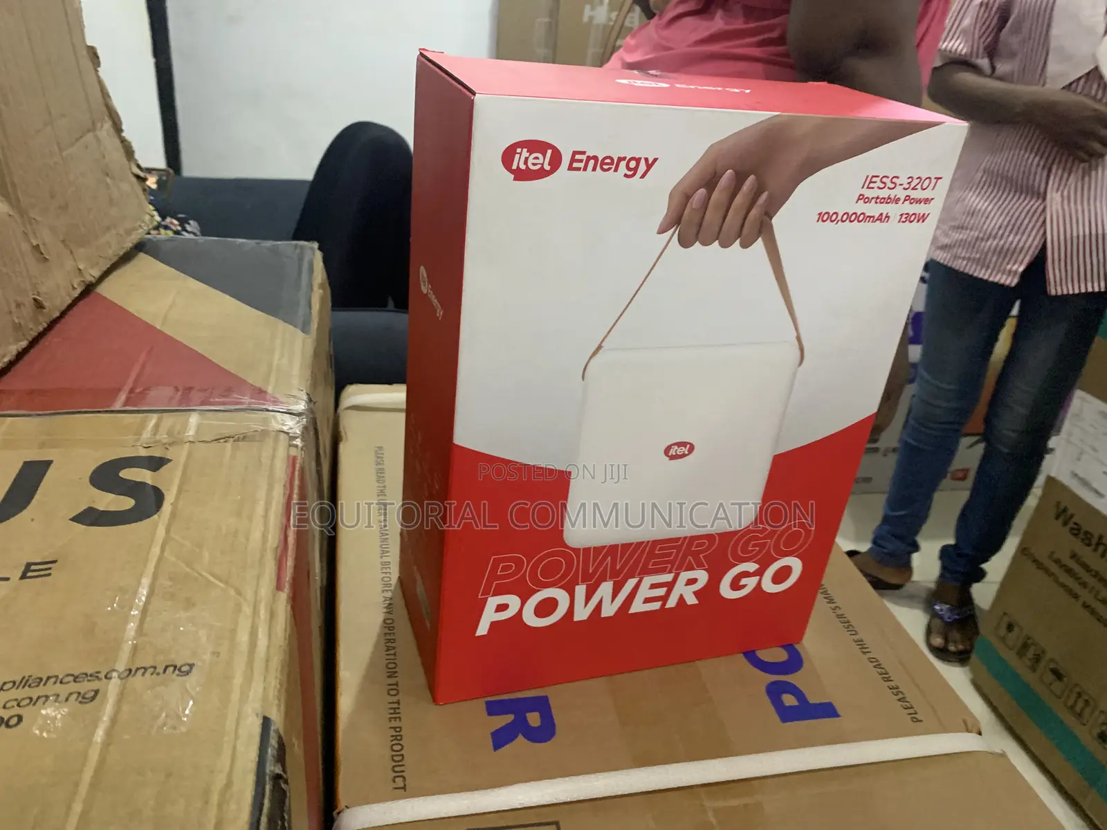 Itel Energy Iess-320t Portable Charging Battery Power Station