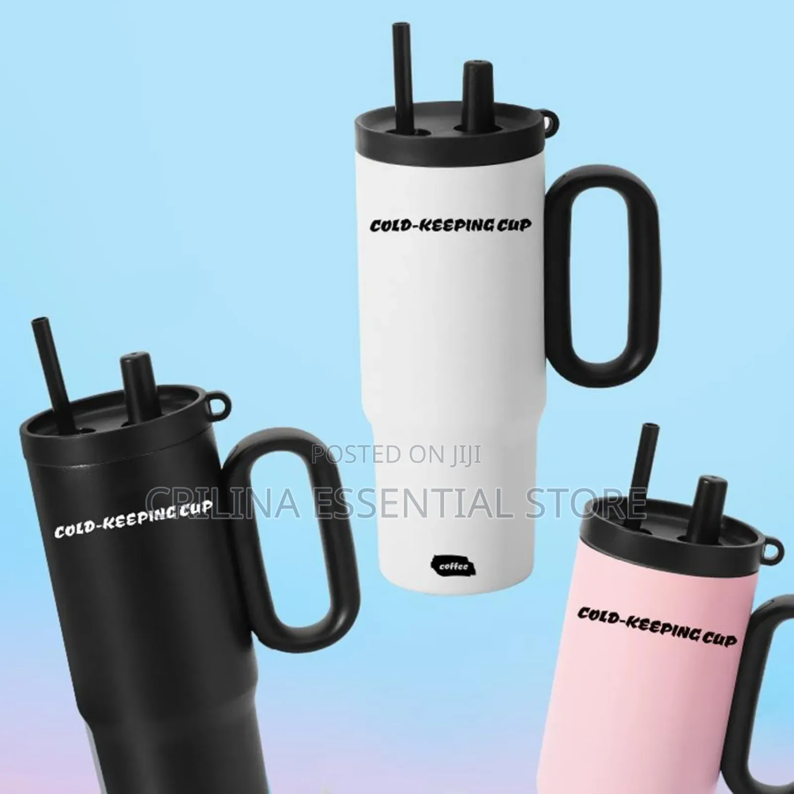Bingba 710ml Stainless Steel Large Capacity Thermos Cup (Souvenir)