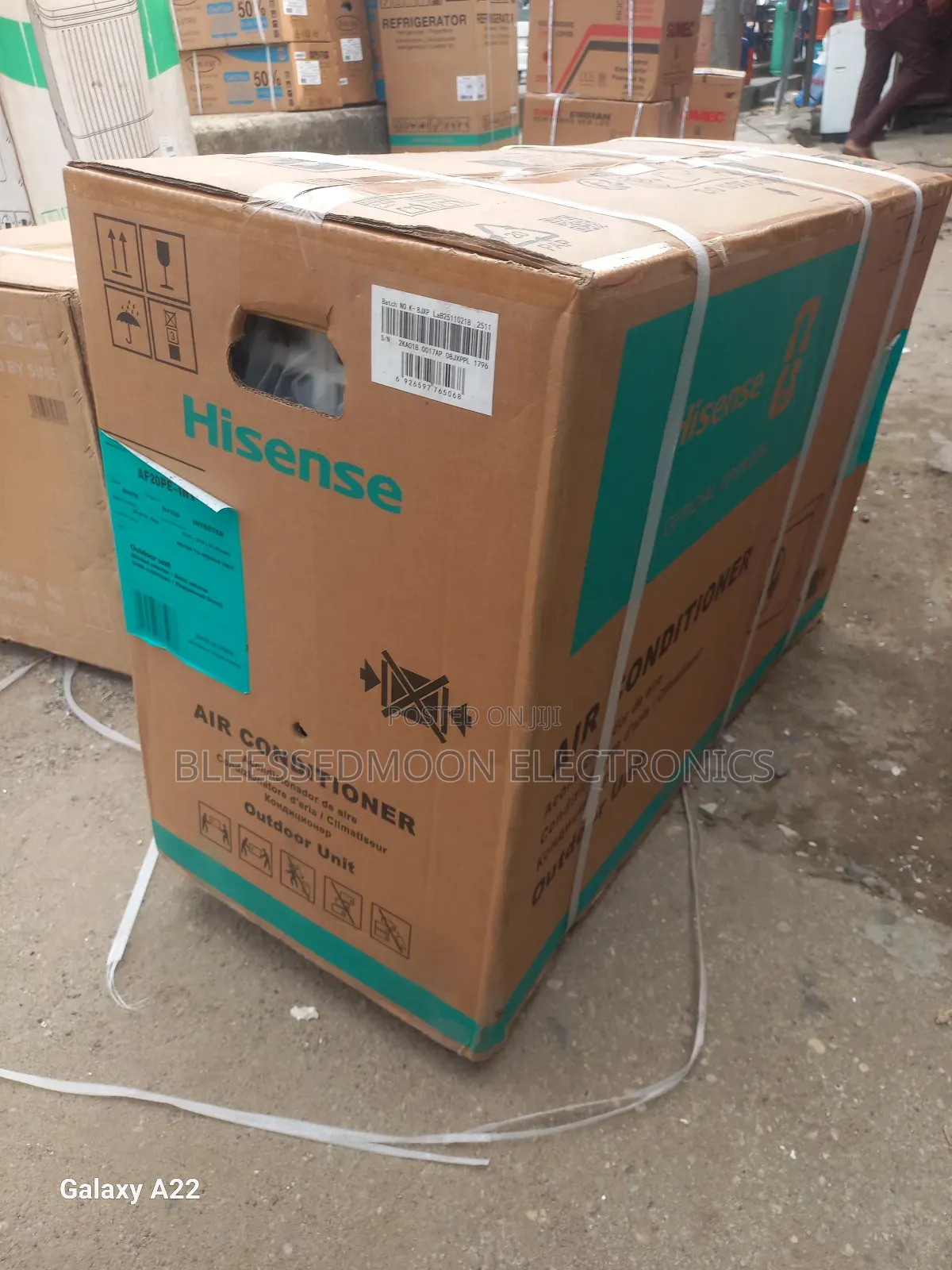 Hisense Inverter 3hp Standing Unit AC Pure 100 Percent Cooper Condense