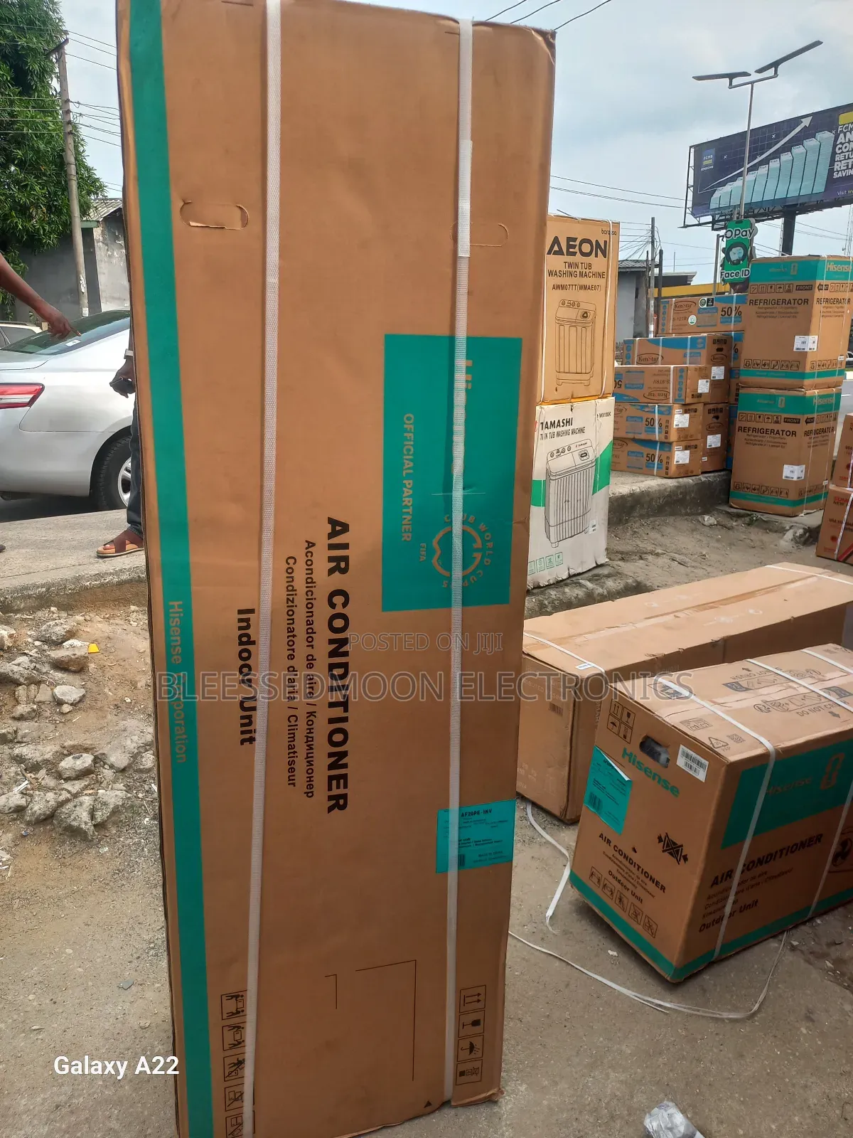 Hisense Inverter 3hp Standing Unit AC Pure 100 Percent Cooper Condense