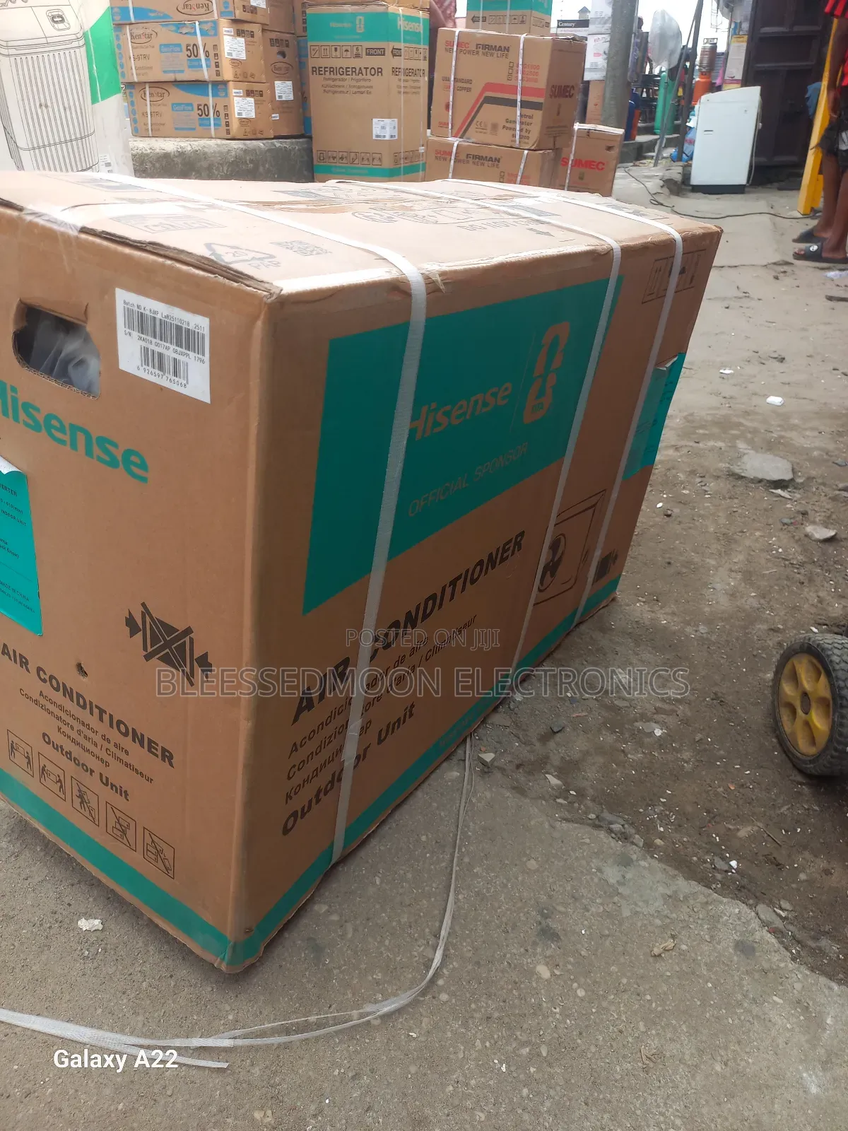 Hisense Inverter 3hp Standing Unit AC Pure 100 Percent Cooper Condense
