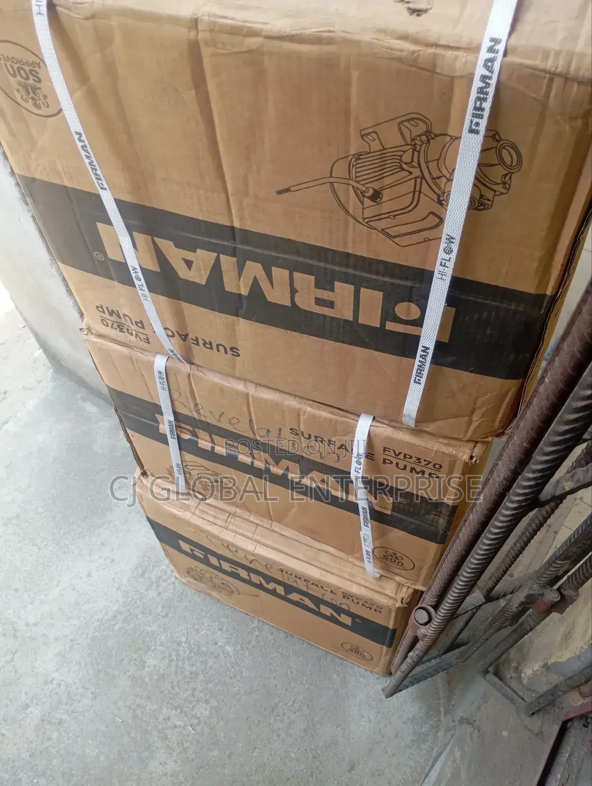 0.5hp Firman Surface Water Pump and Automatic Control Bosch
