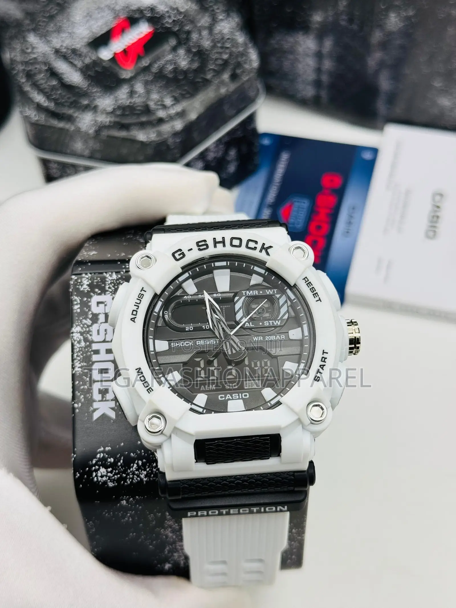 Ga-900 Casio G-Shock Rubber Strap Wristwatch