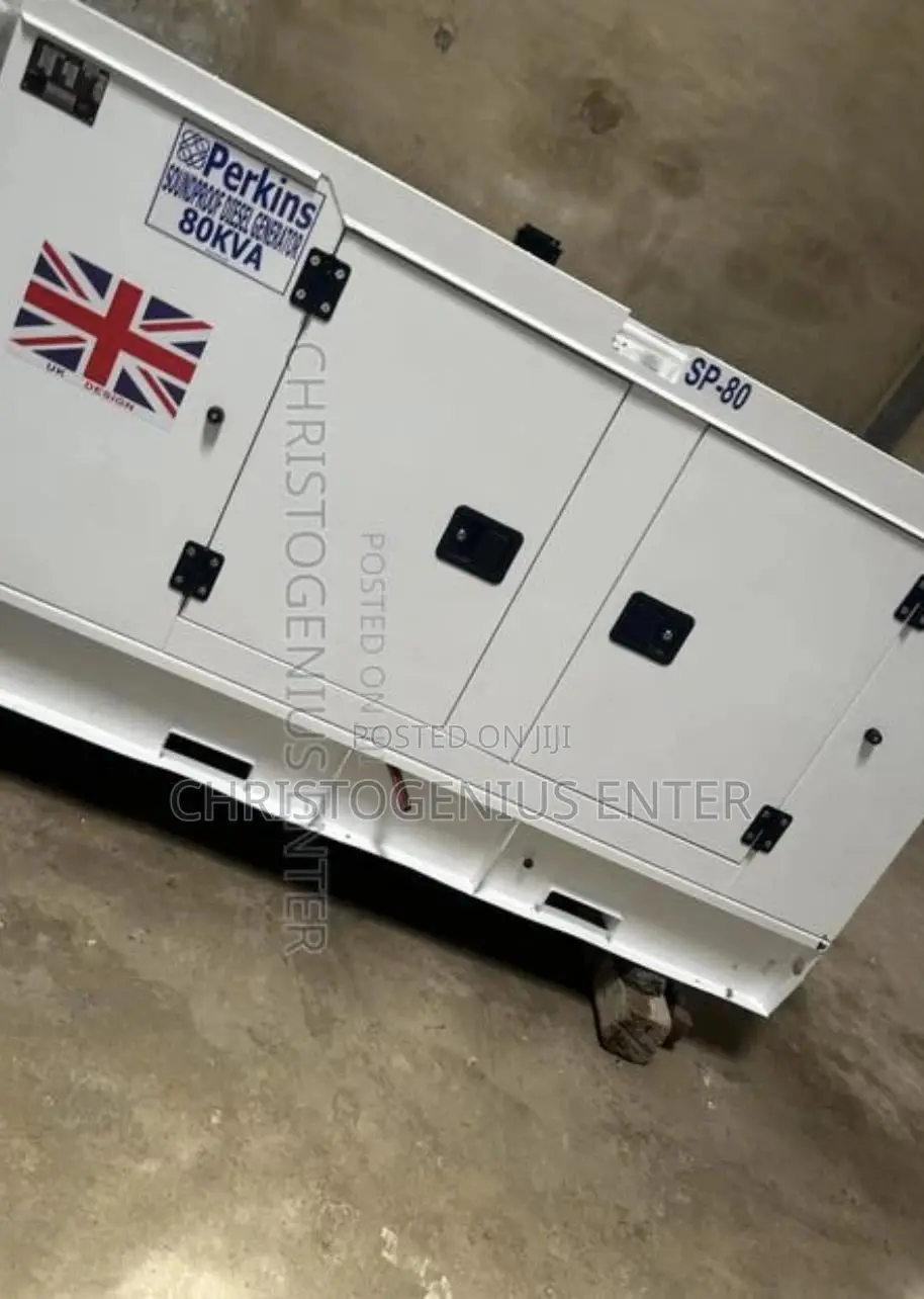 Super England Soundproof Perkins Generator, 80kva