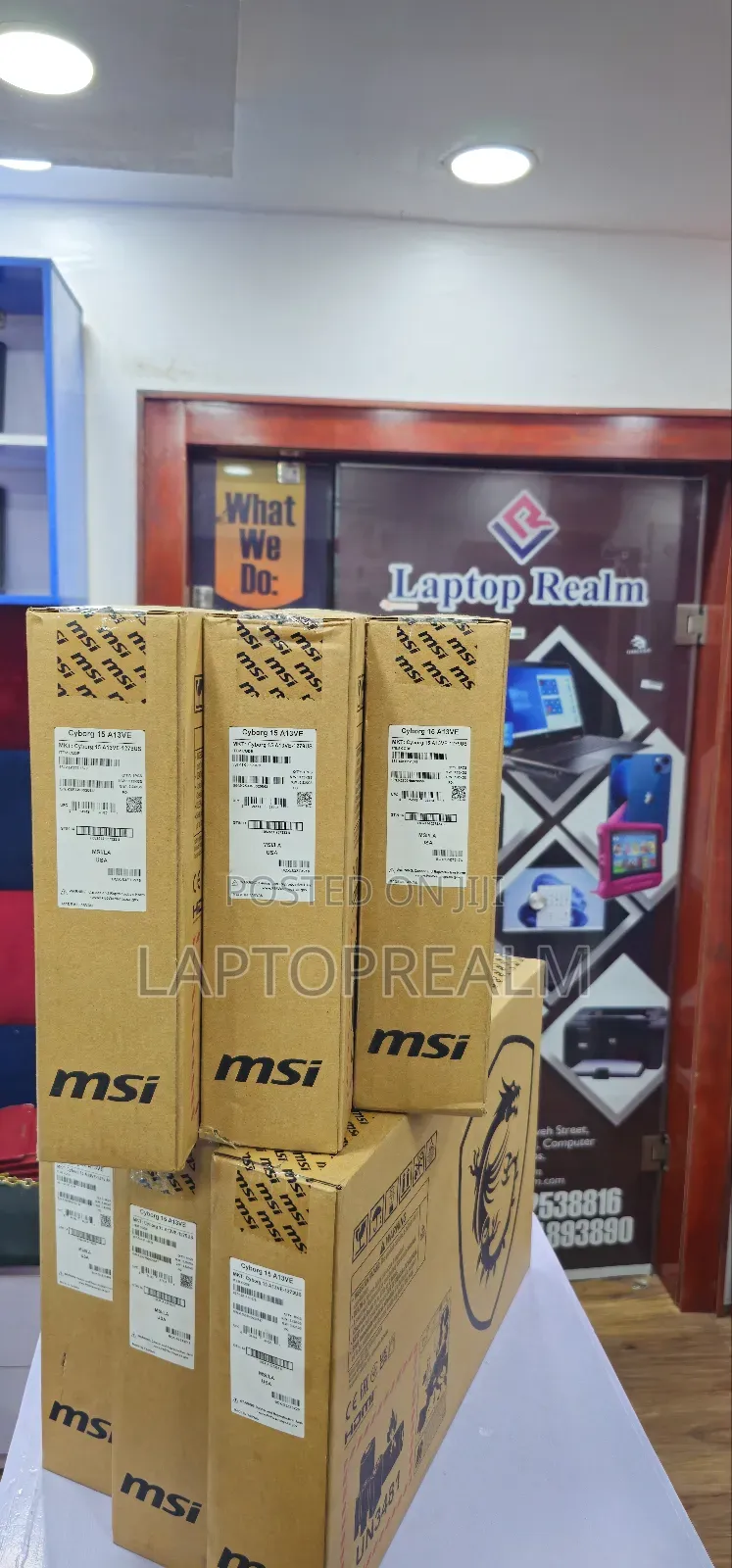 New Laptop MSI Cyborg 15 32GB Intel Core i7 SSD 512GB