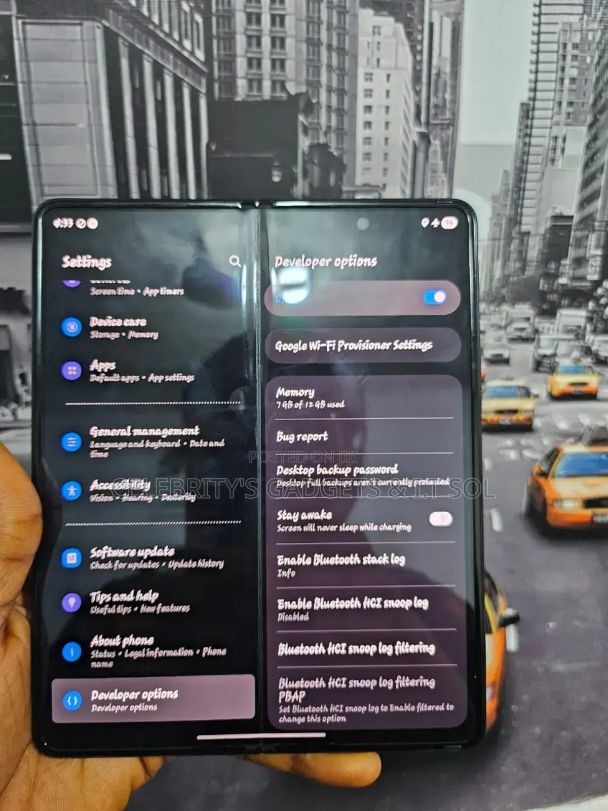 Samsung Galaxy Z Fold 3 256 GB Black