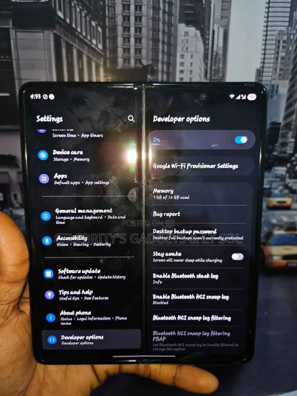 Samsung Galaxy Z Fold 3 256 GB Black