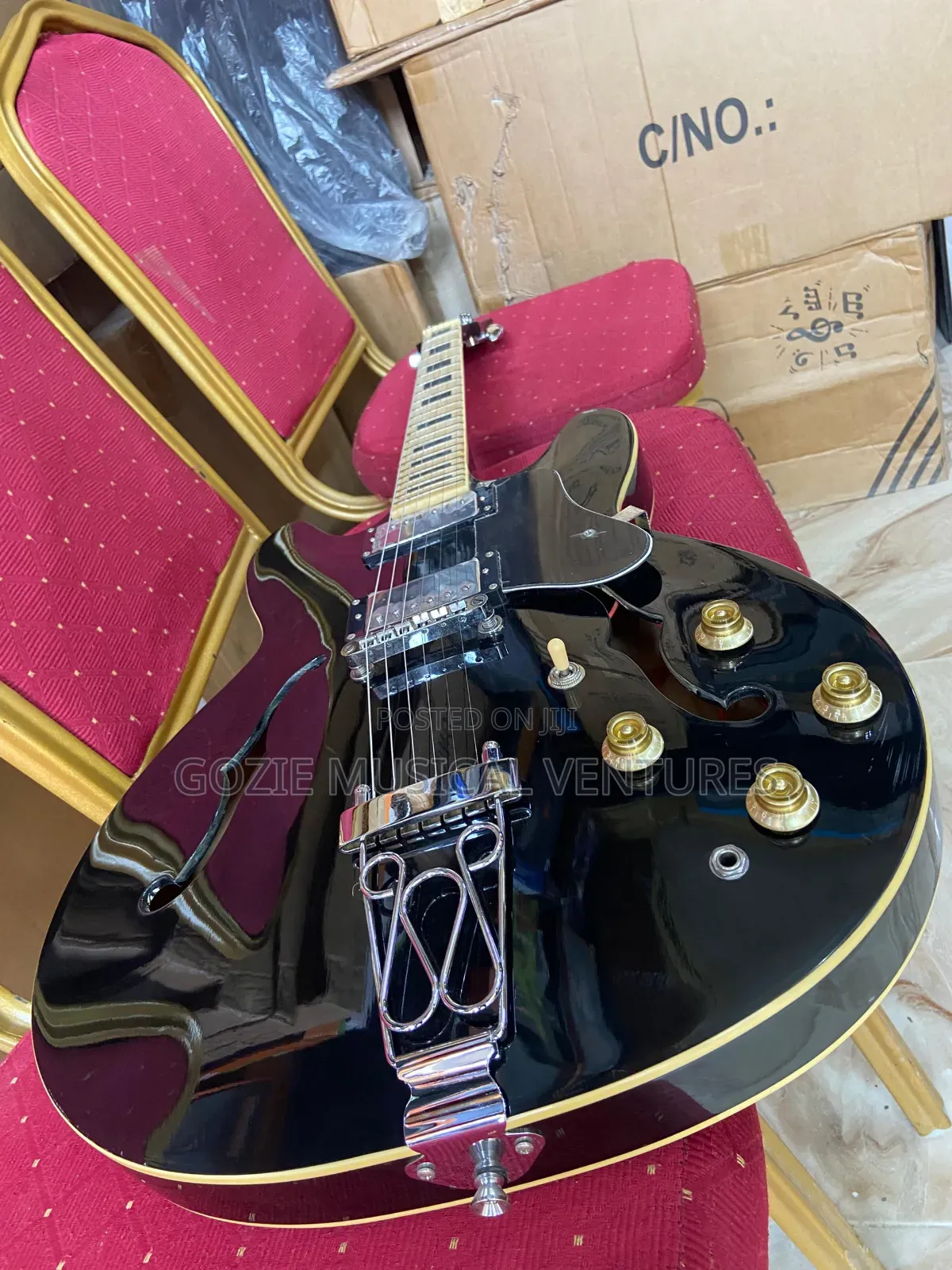 Epiphone Electric Guitar Lead Guitar Black Colour and Any You Need