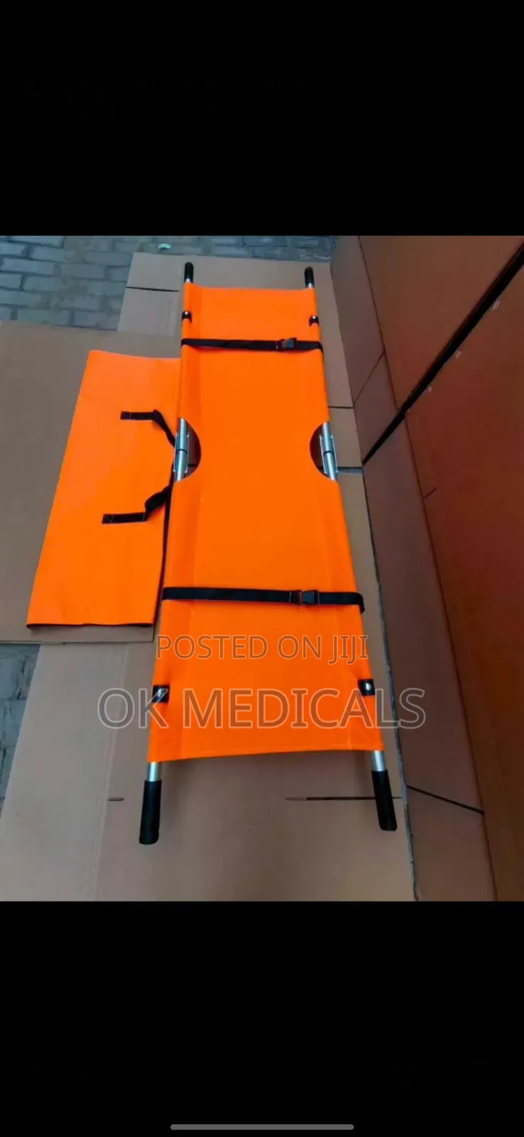Folding Medical Stretcher.