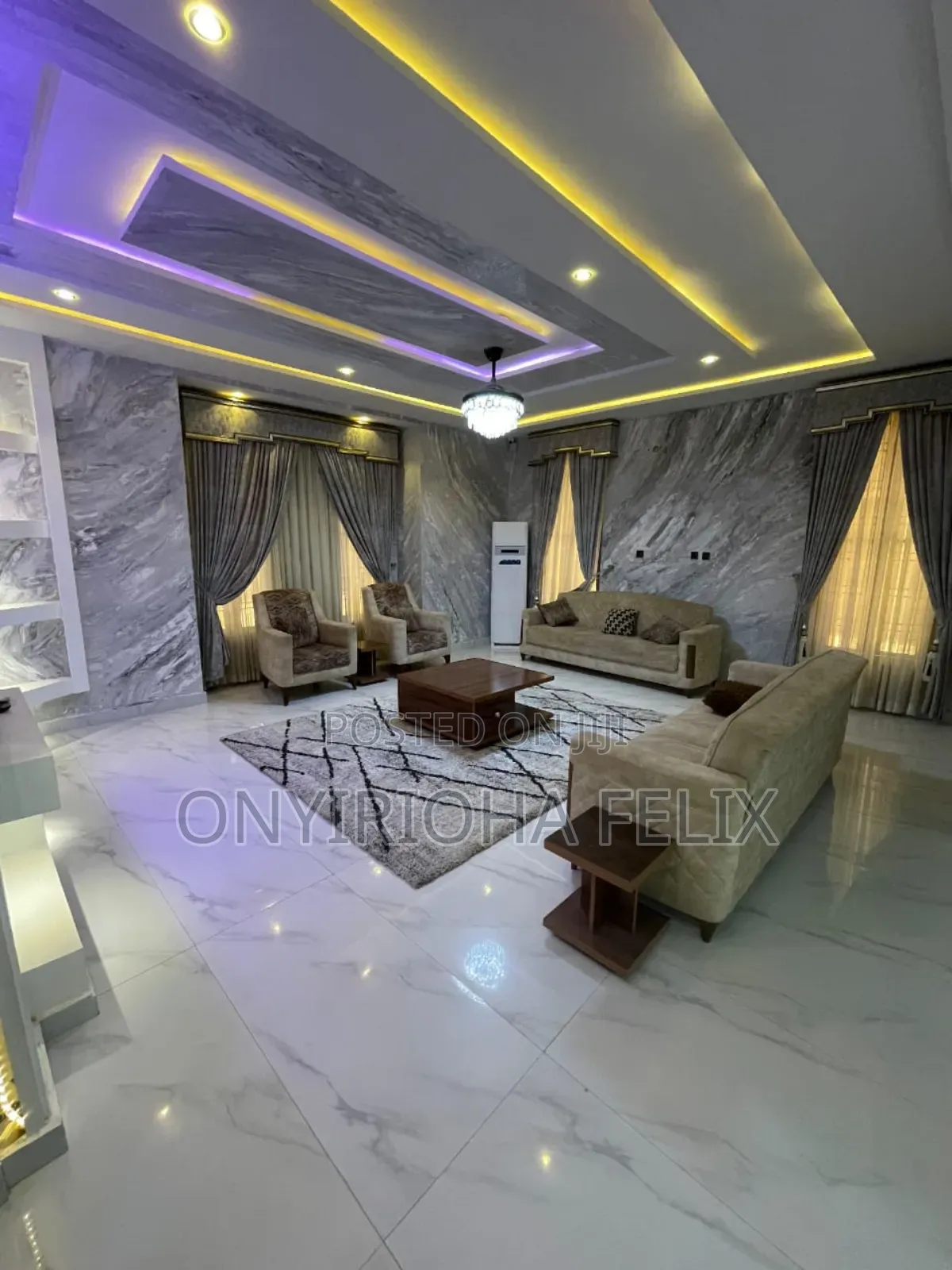 Furnished 4bdrm Duplex in Lugbe By Dunamis, FHA for sale