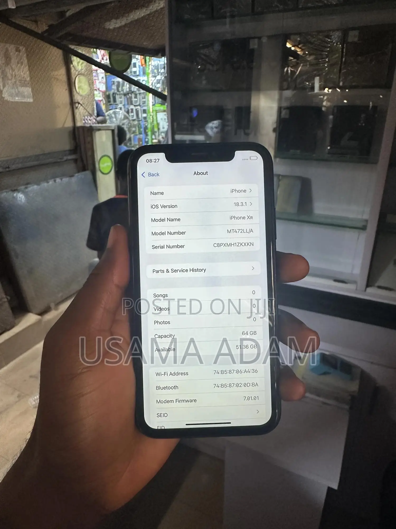 Apple iPhone XR 64 GB Black