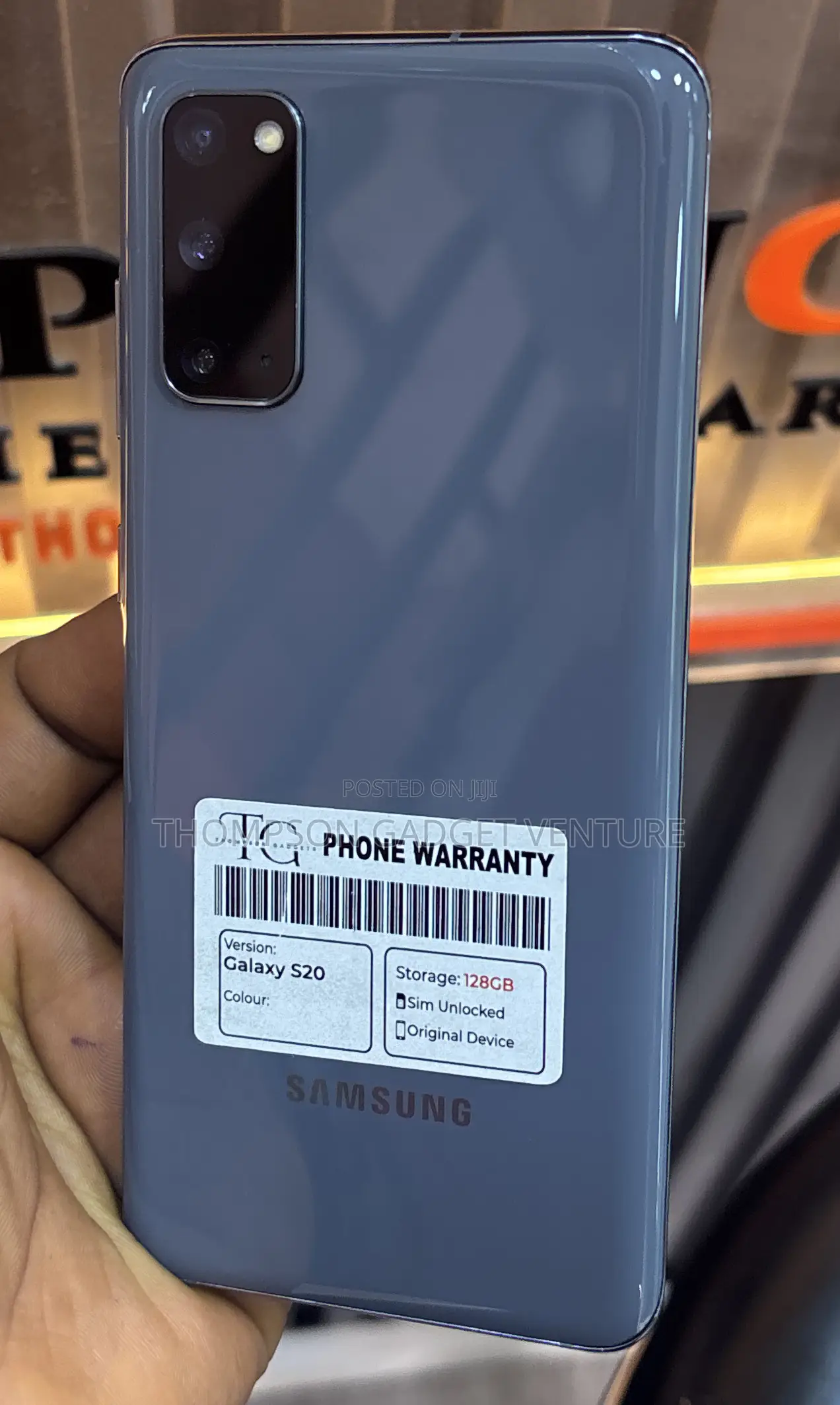 Samsung Galaxy S20 128 GB Gray