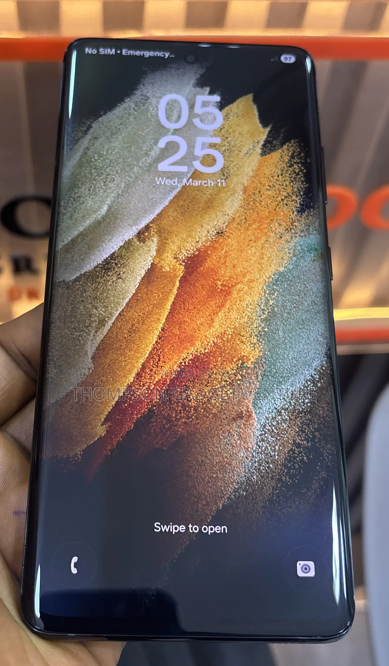 Samsung Galaxy S21 Ultra 5G 128 GB Black